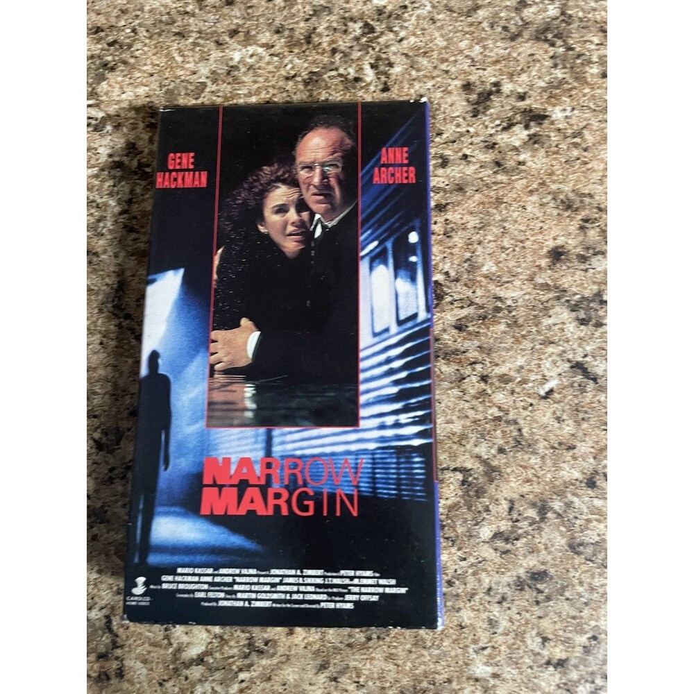 Narrow Margin (VHS 1990) Gene Hackman, Anne Archer, Mafia Murder, Thriller 51257